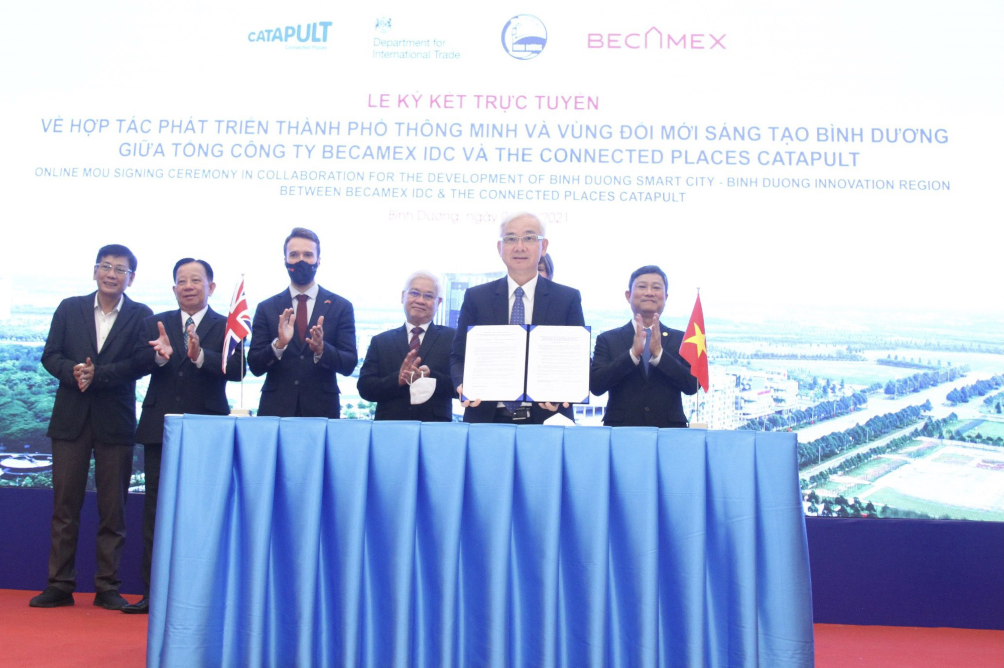 Bình Dương tăng cường hợp tác với Vương quốc Anh