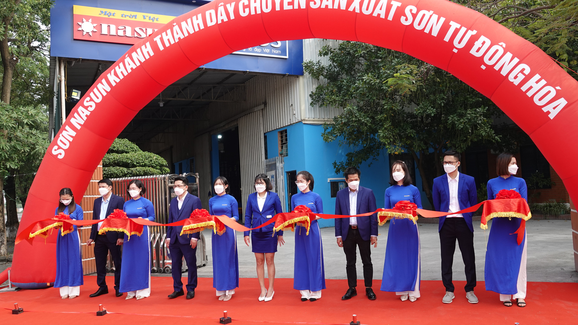 Sơn Nasun đầu tư 1,8 triệu USD cho dây chuyền sản xuất sơn tự động hóa - Ảnh 1. Sơn Nasun đầu tư 1,8 triệu USD cho dây chuyền sản xuất sơn tự động hóa - Ảnh 1.
