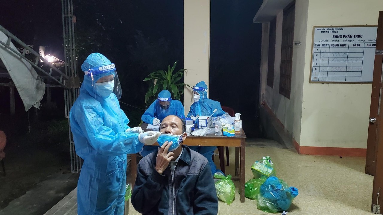 Quảng Bình ghi nhận "chùm lây nhiễm" Covid-19 với 23 ca cộng đồng