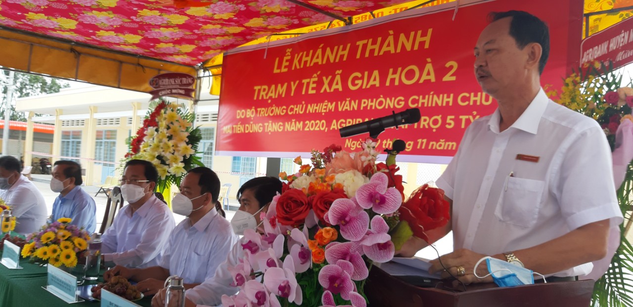 Agribank khánh thành trạm y tế ở Sóc Trăng - Ảnh 3.