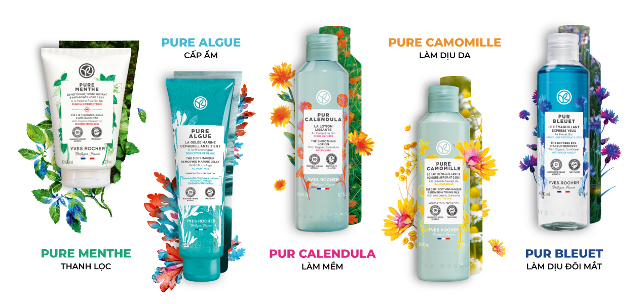 Yves Rocher ra mắt 5 dòng sản phẩm mới
