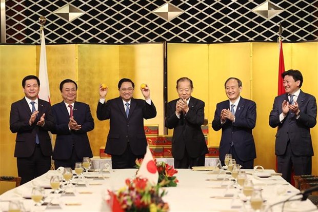 Thủ tướng Phạm Minh Chính dự lễ xuất hành đưa quýt Unshu từ Nhật Bản sang Việt Nam