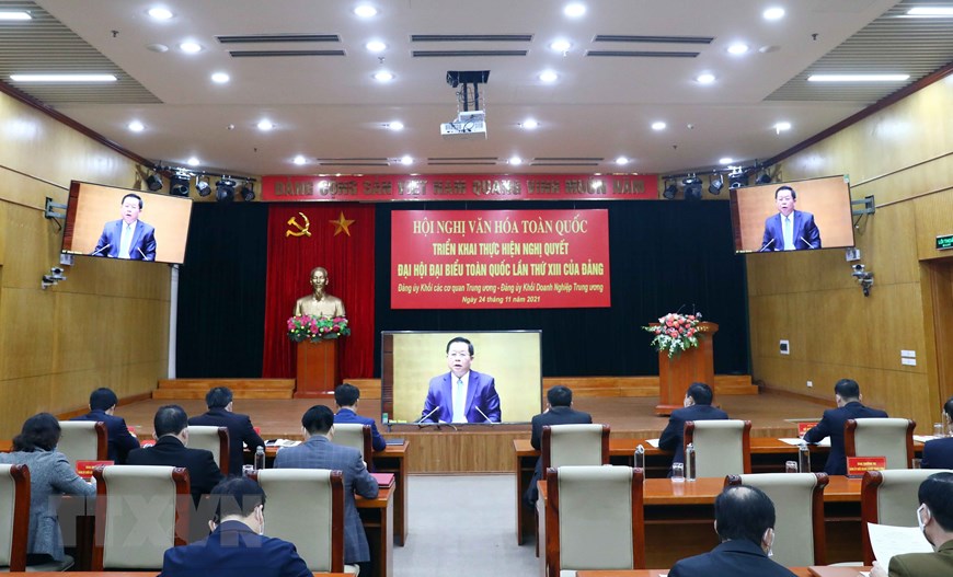 Hình ảnh lãnh đạo Đảng, Nhà nước dự Hội nghị Văn hóa toàn quốc - Ảnh 14.