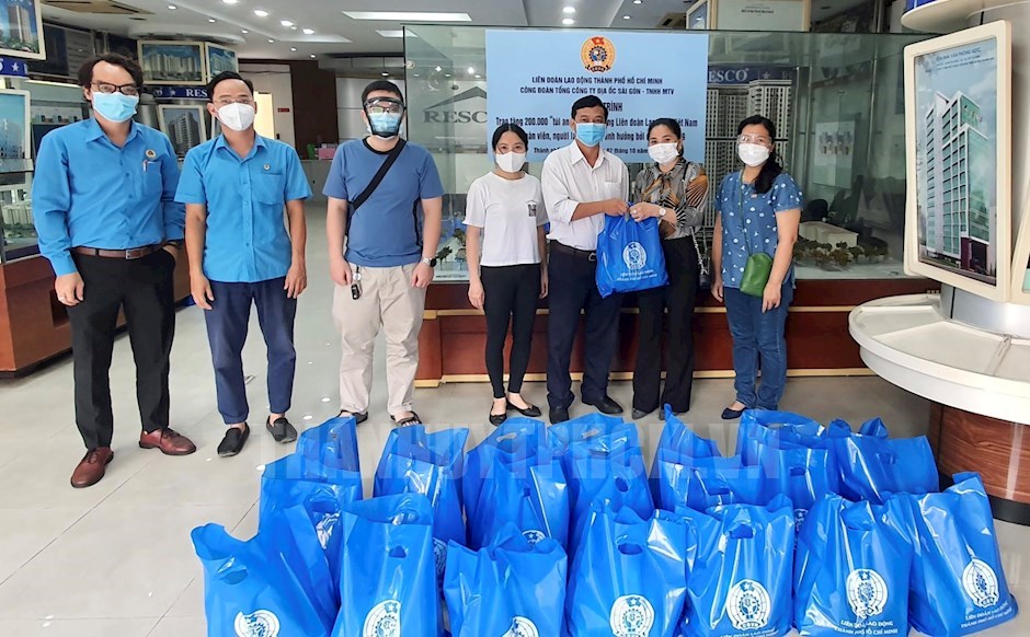Nhiều hoạt động chăm lo, hỗ trợ người lao động