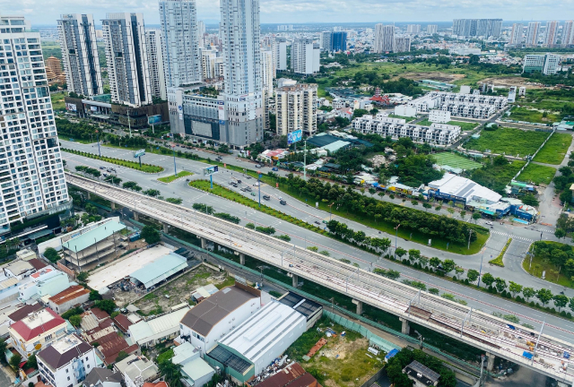 Dự án bất động sản ăn theo metro, đường sắt - Ảnh 1. Dự án bất động sản ăn theo metro, đường sắt - Ảnh 1.
