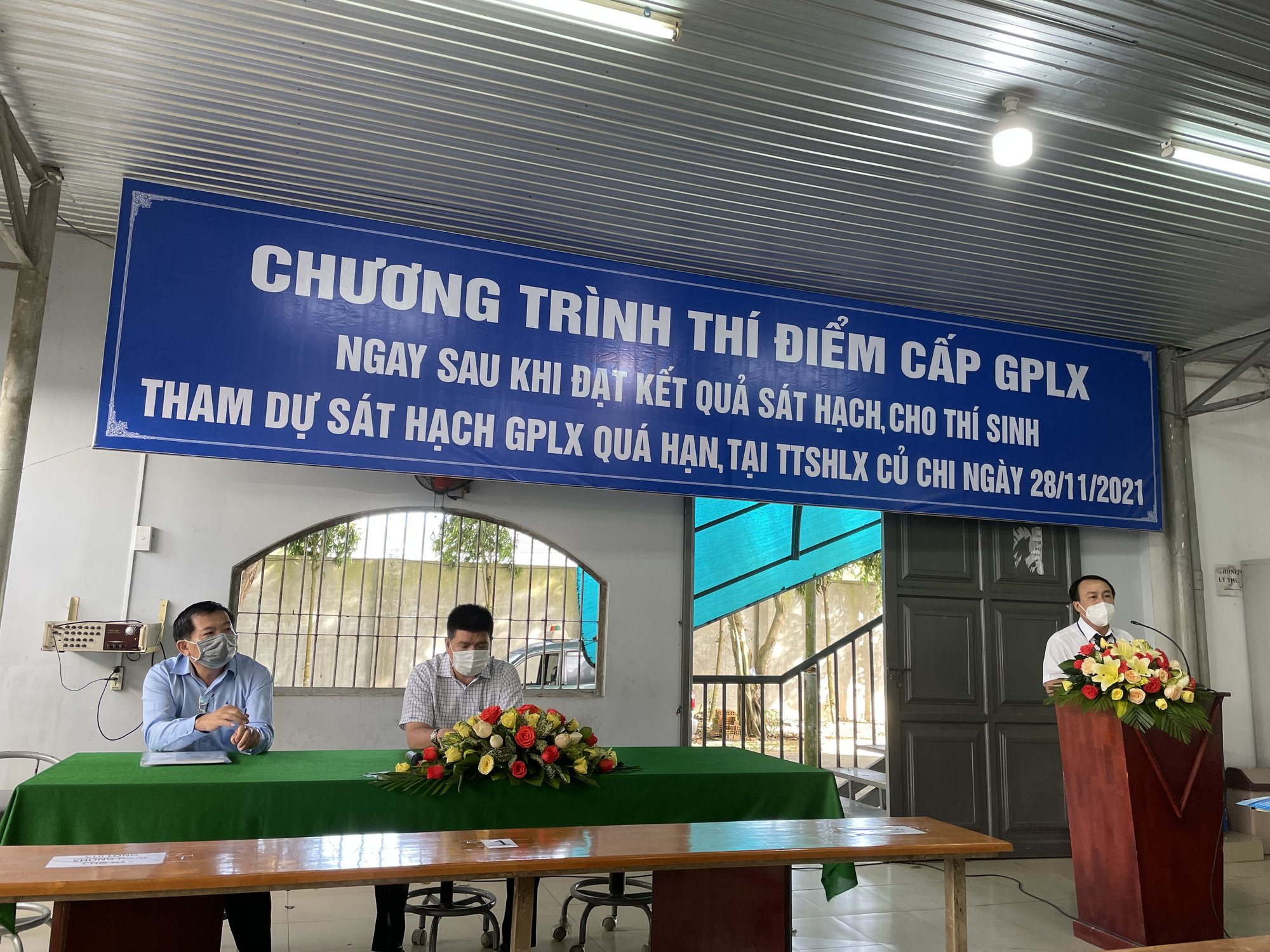 H&ocirc;m nay, th&iacute; điểm cấp Giấy ph&eacute;p l&aacute;i xe tại chỗ sau khi s&aacute;t hạch - Ảnh 1.