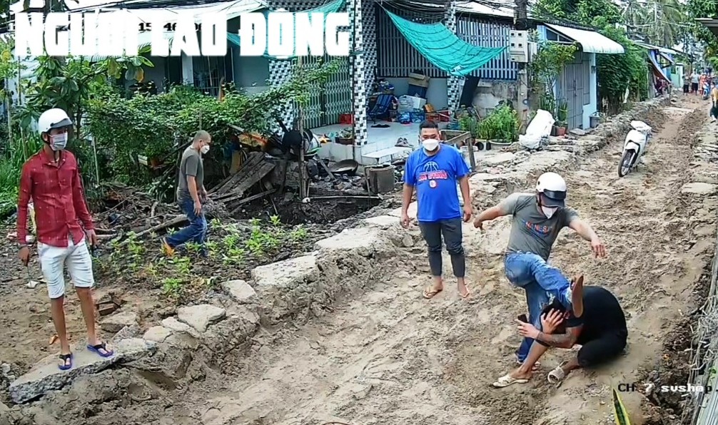 Đã xác định được nhóm côn đồ đập phá nhà dân ở TP Mỹ Tho - Ảnh 1.