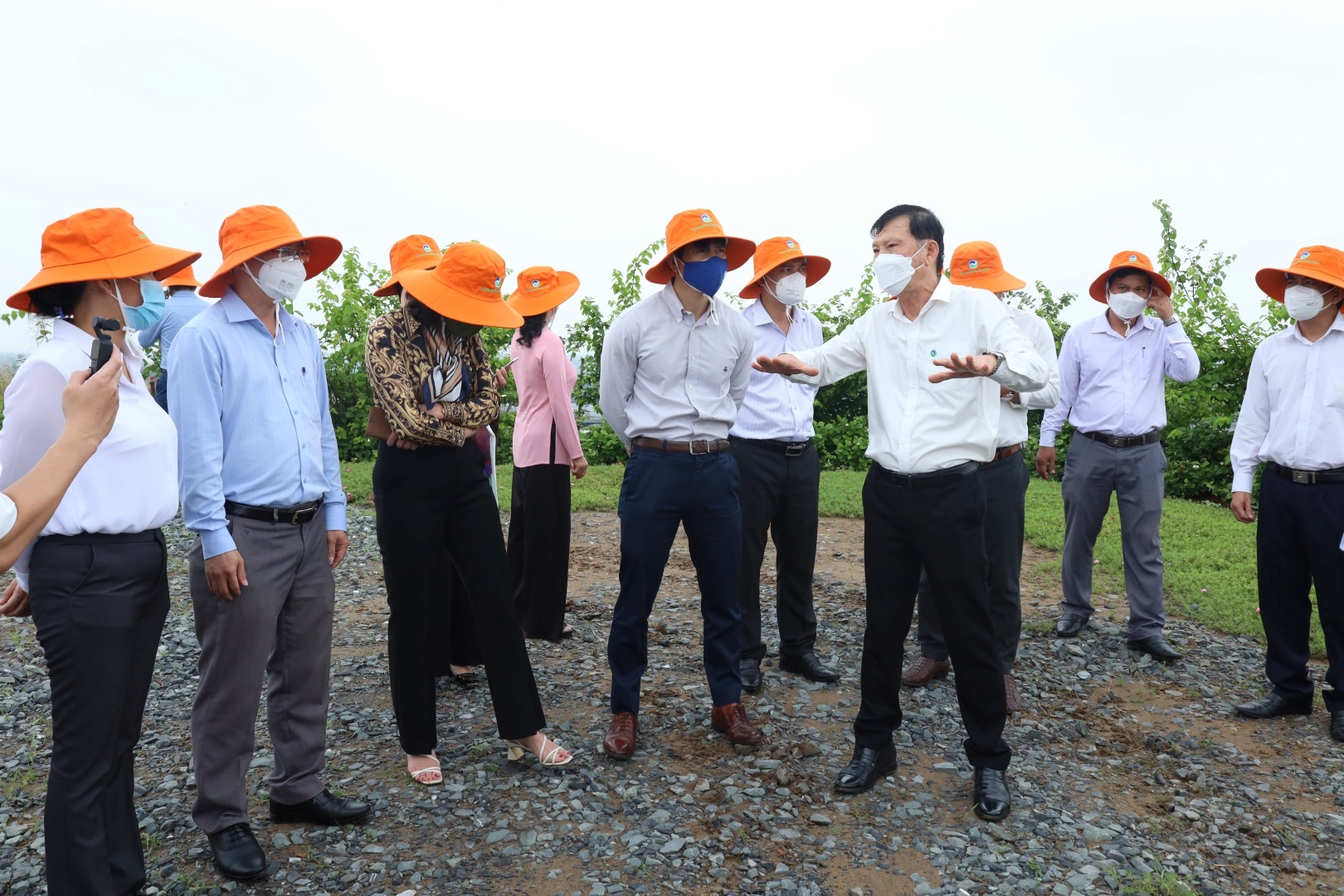 Đoàn công tác trung ương về nông thôn mới tham quan Khu liên hợp Đa Phước