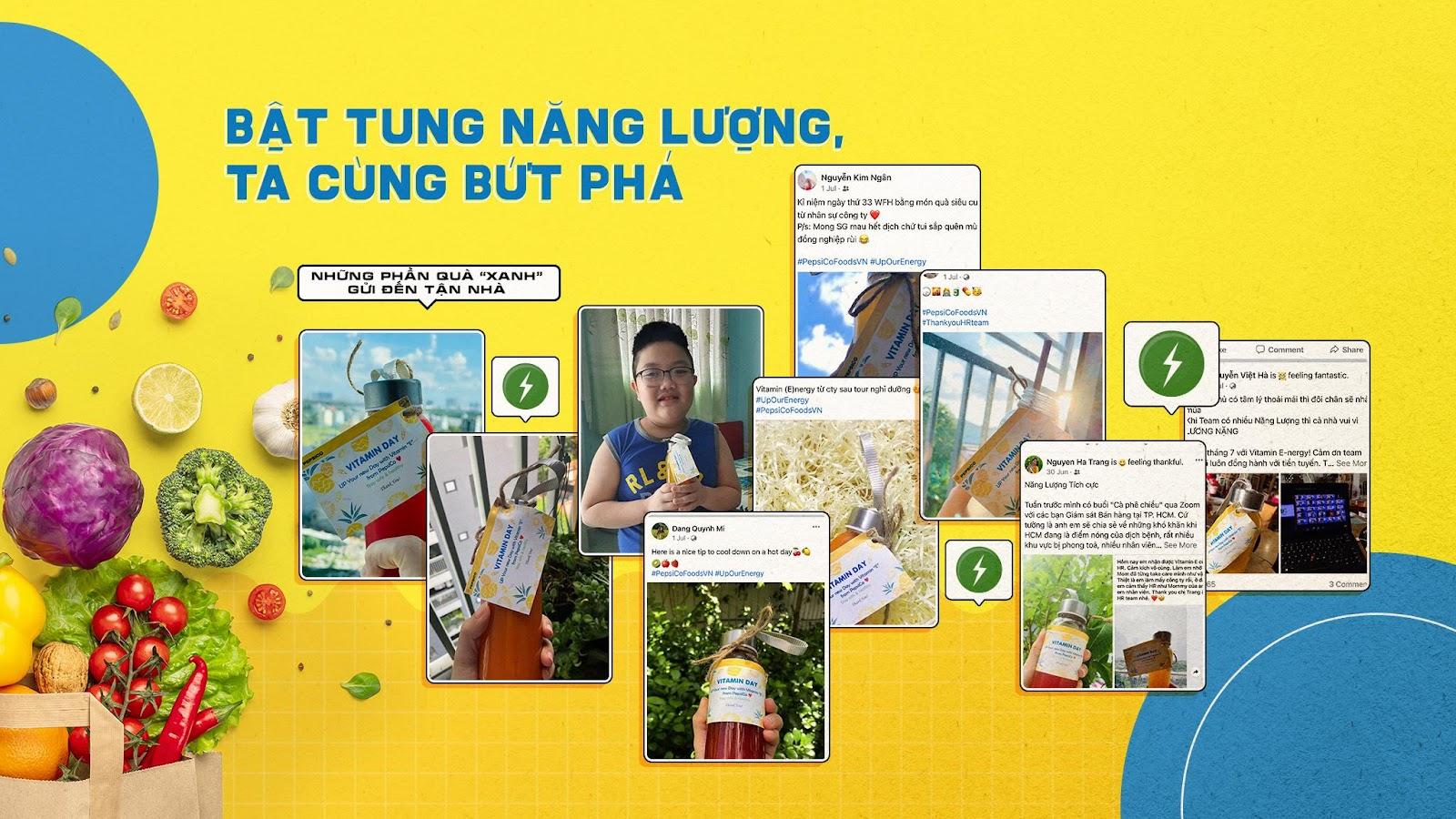 Nhân viên PepsiCo Foods đồng lòng vượt qua đại dịch