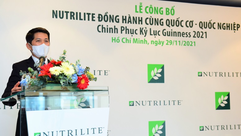 Nutrilite đồng h&agrave;nh c&ugrave;ng Quốc Cơ - Quốc Nghiệp chinh phục kỷ lục thế giới 2021 - Ảnh 1.