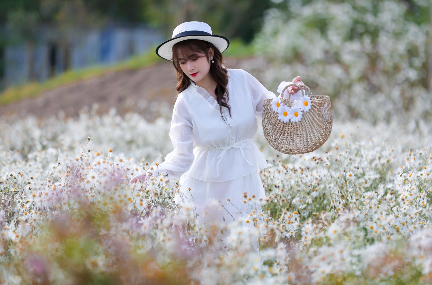 Thướt tha t&agrave; &aacute;o d&agrave;i b&ecirc;n c&uacute;c hoạ mi đầu m&ugrave;a - Ảnh 2.