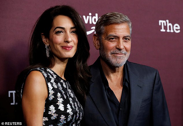 George Clooney viết tâm thư mong được giấu mặt con trên báo