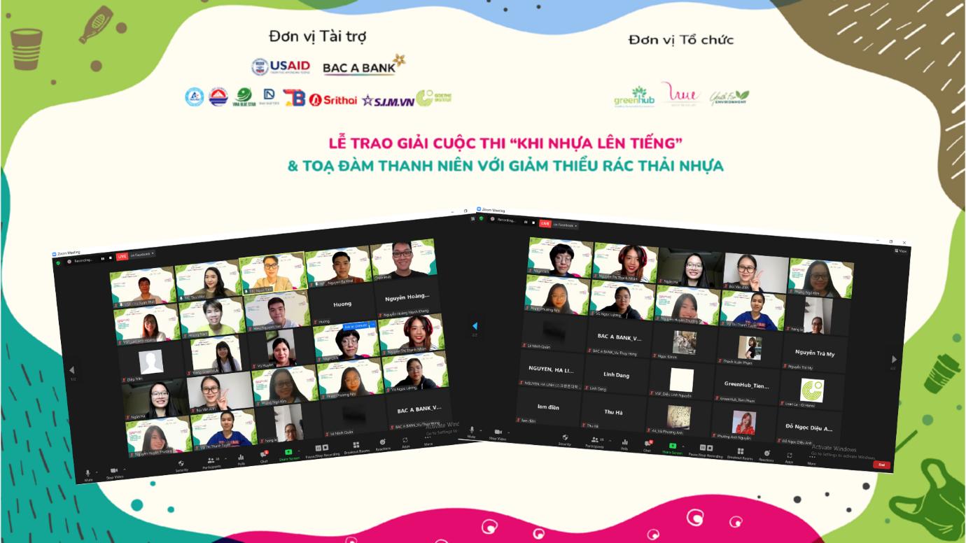 Cuộc thi “Khi nhựa lên tiếng” – Công bố 10 sản phẩm đạt giải