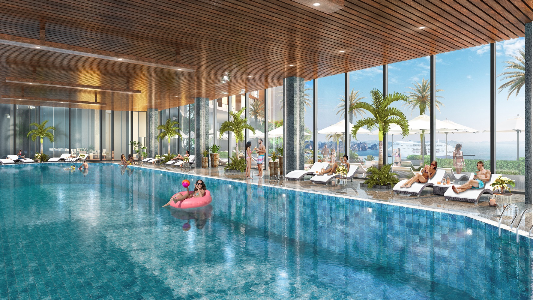Đa năng như căn hộ nghỉ dưỡng 1PN+1 tại Sun Marina Town - Ảnh 3.