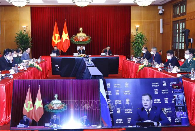Việt Nam dự Hội nghị li&ecirc;n đảng quốc tế do Đảng Nước Nga Thống nhất chủ tr&igrave; - Ảnh 1.