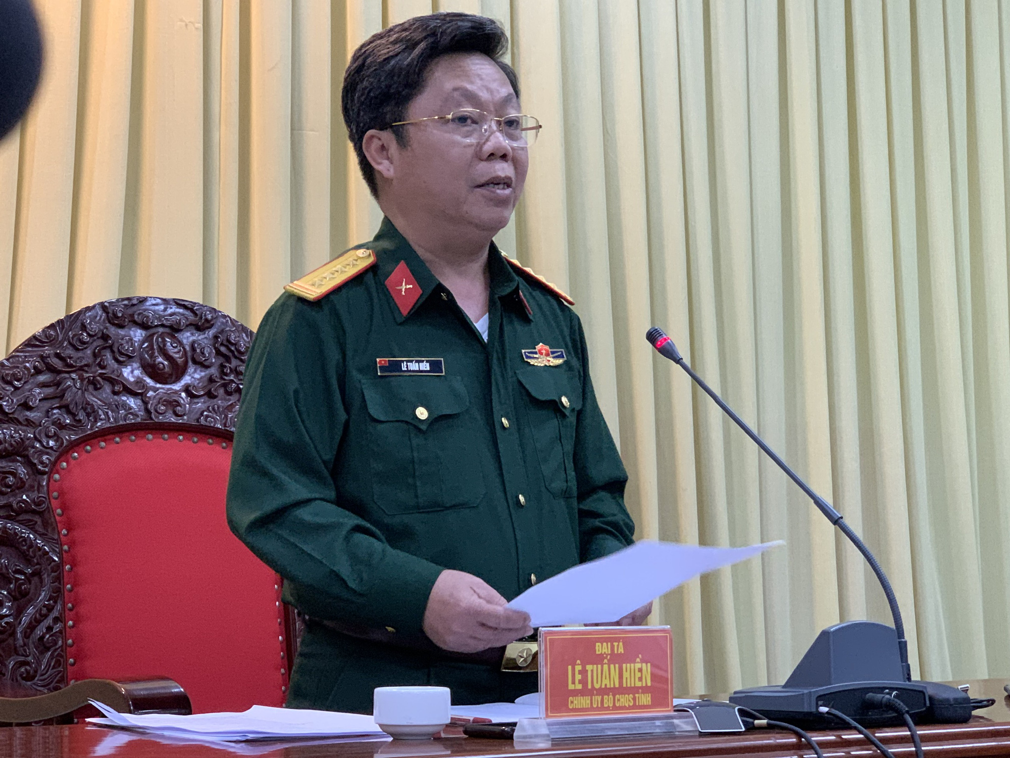 Bộ Chỉ huy Quân sự Gia Lai: Quân nhân tử vong là do tự té ngã