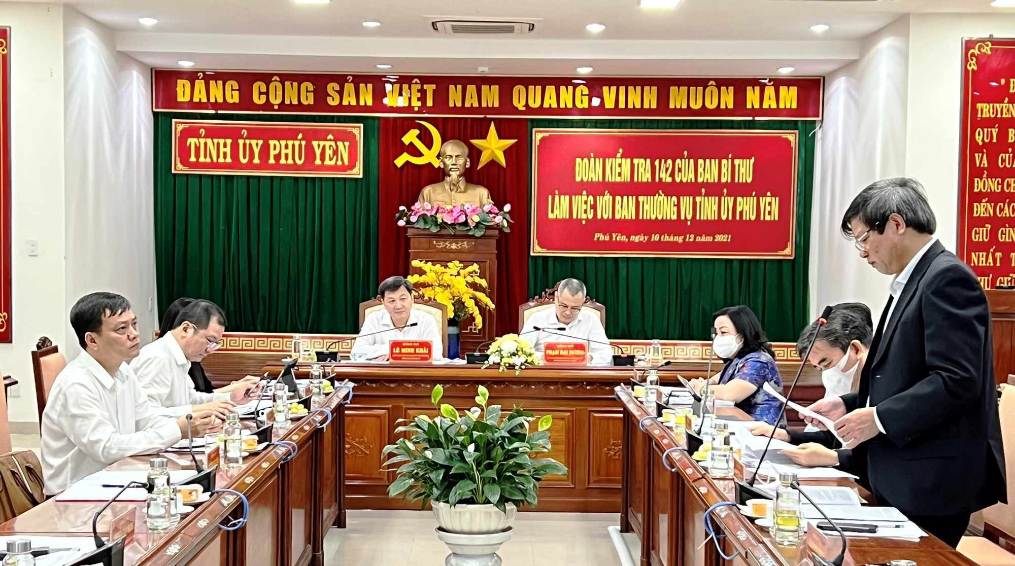 Phó Thủ tướng Lê Minh Khái làm việc tại Phú Yên