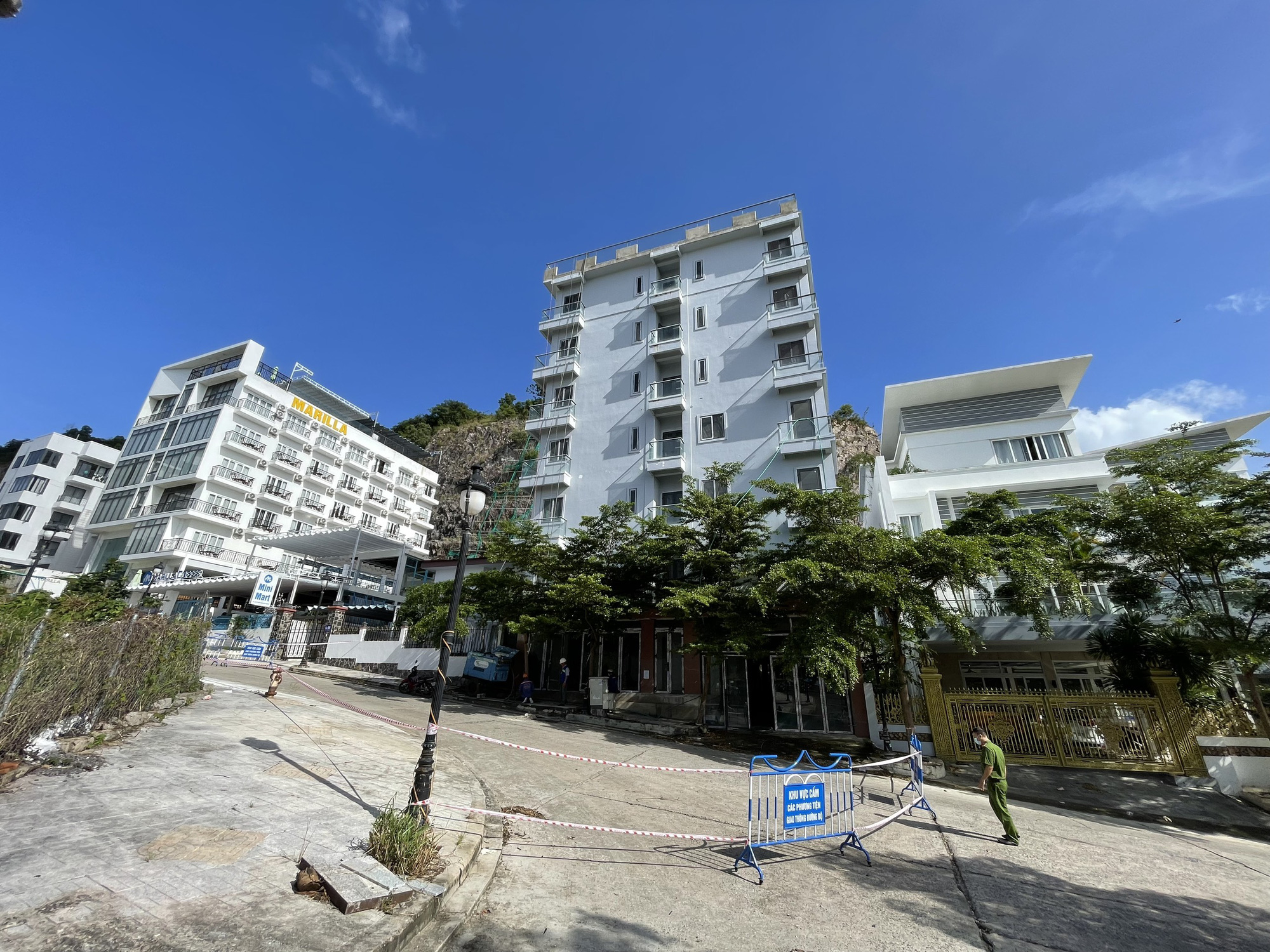 Cưỡng chế biệt thự sai phép tại dự án Ocean View Nha Trang