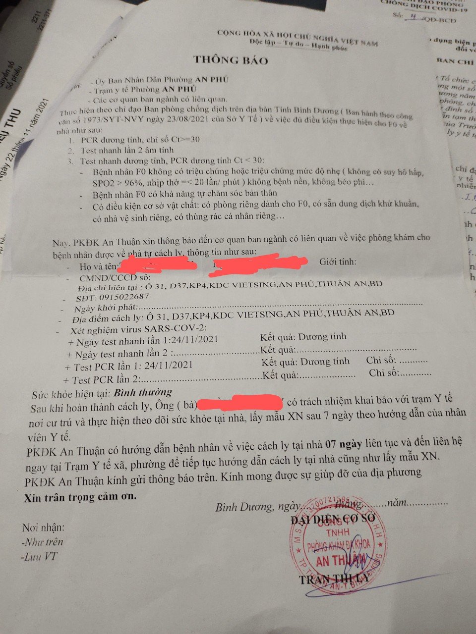 Diễn biến nóng vụ trừ tiền xét nghiệm RT-PCR với giá "cắt cổ"ở Bình Dương