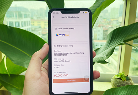 VNPT - đơn vị đầu tiên tích hợp thanh toán bằng Mobile Money