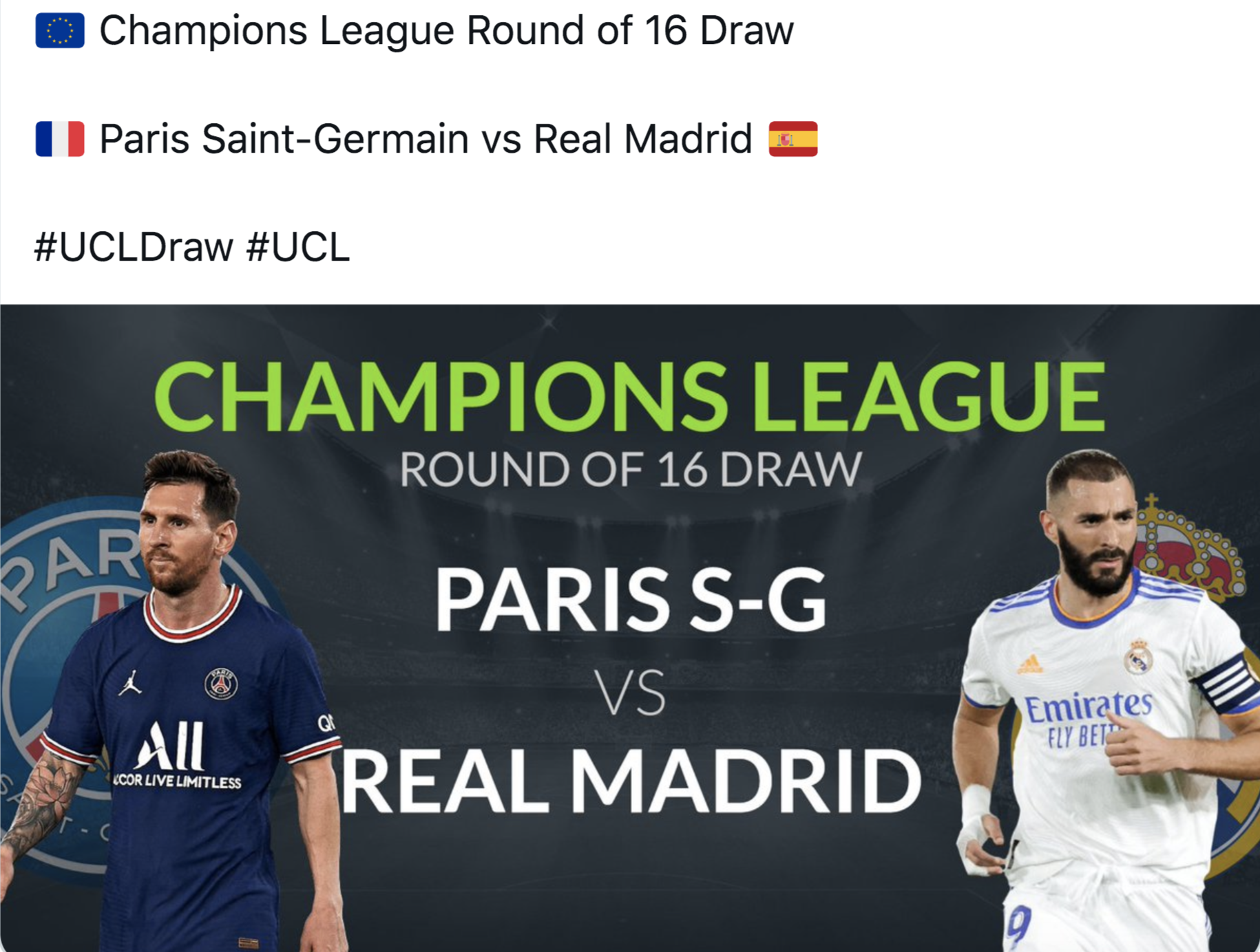 Chạm tr&aacute;n PSG tại Champions League, Real Madrid cay c&uacute; lễ bốc thăm của UEFA - Ảnh 2.