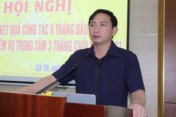 Bí thư Cô Tô Lê Hùng Sơn bị Ban Bí thư kỷ luật