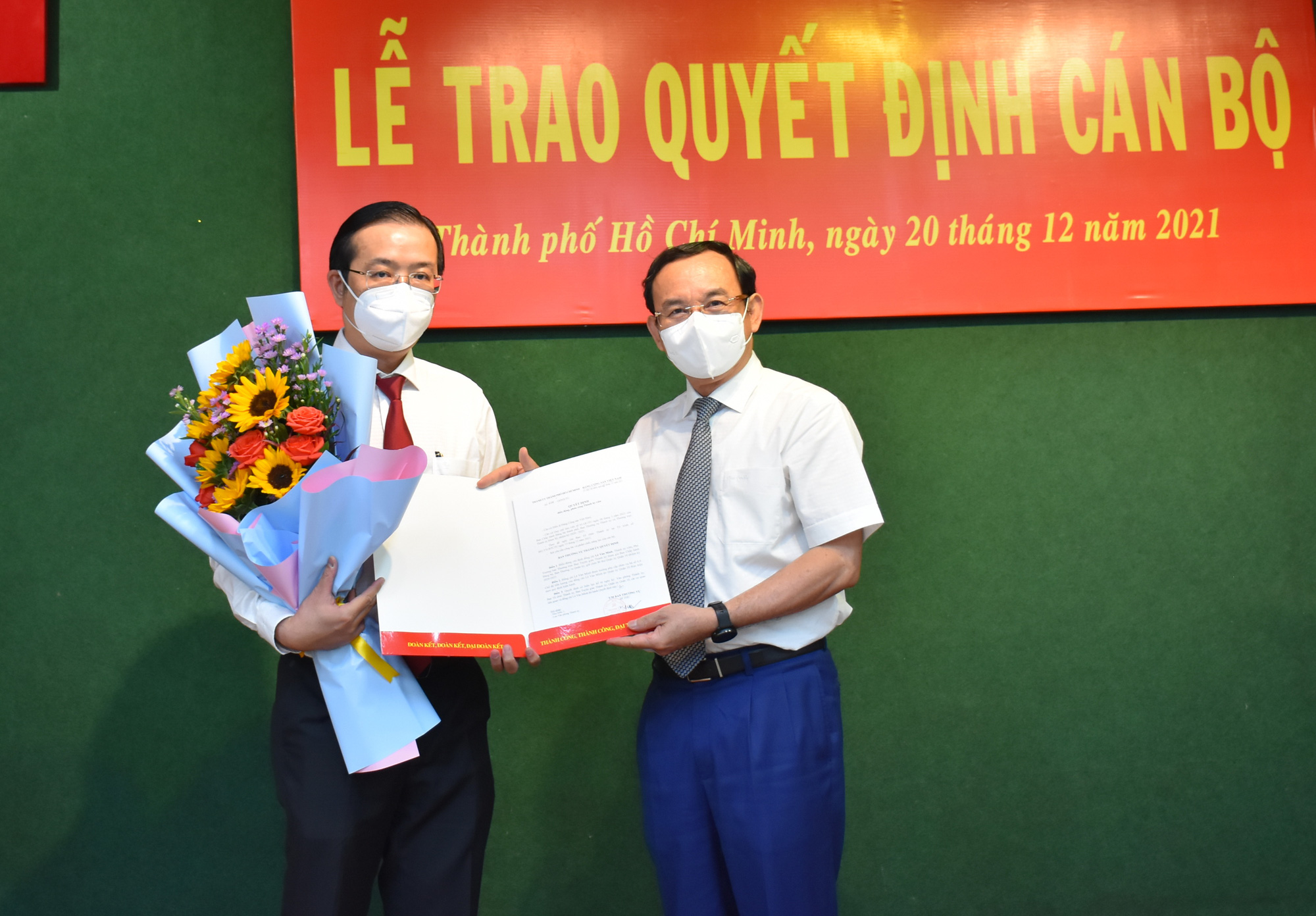 Thành ủy TP HCM chỉ định ông Lê Văn Minh giữ chức Bí thư Quận ủy quận 10