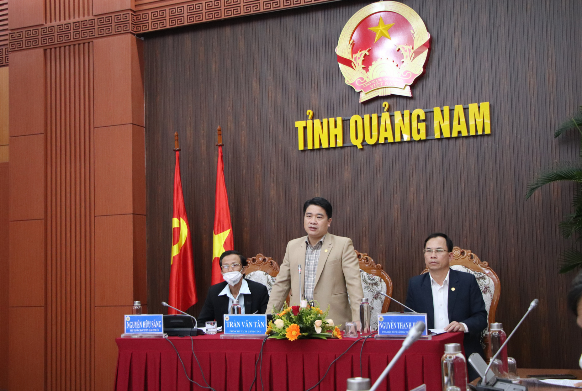 Họp báo thông tin về kỷ niệm 550 năm Danh xưng Quảng Nam