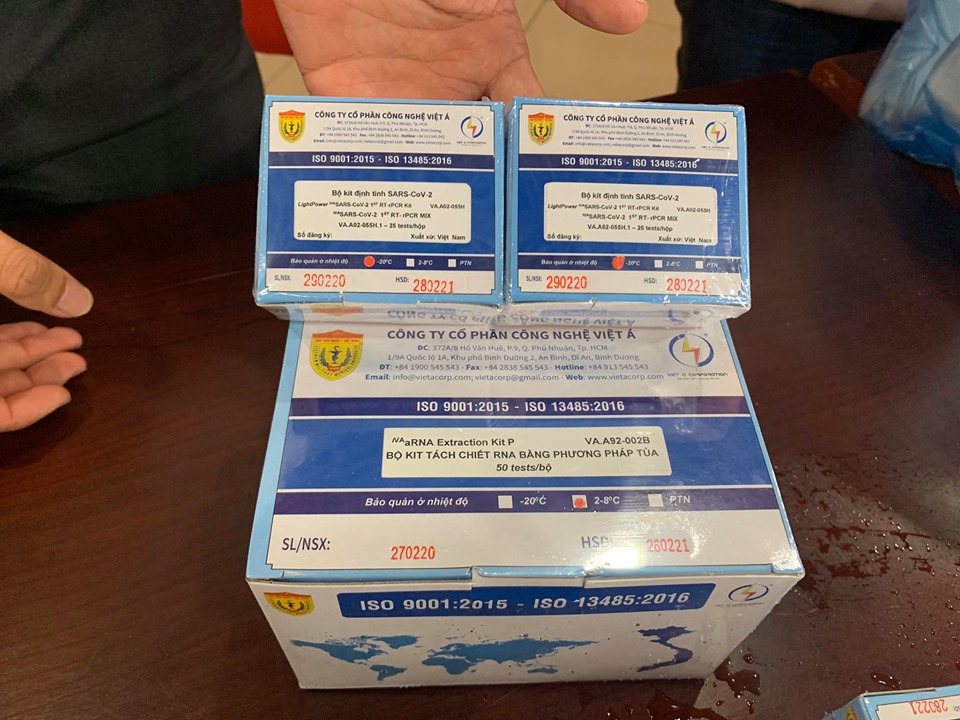 Sở Y tế Hà Nội lên tiếng việc sử dụng kit test xét nghiệm Covid-19 của Công ty Việt Á - Ảnh 1.
