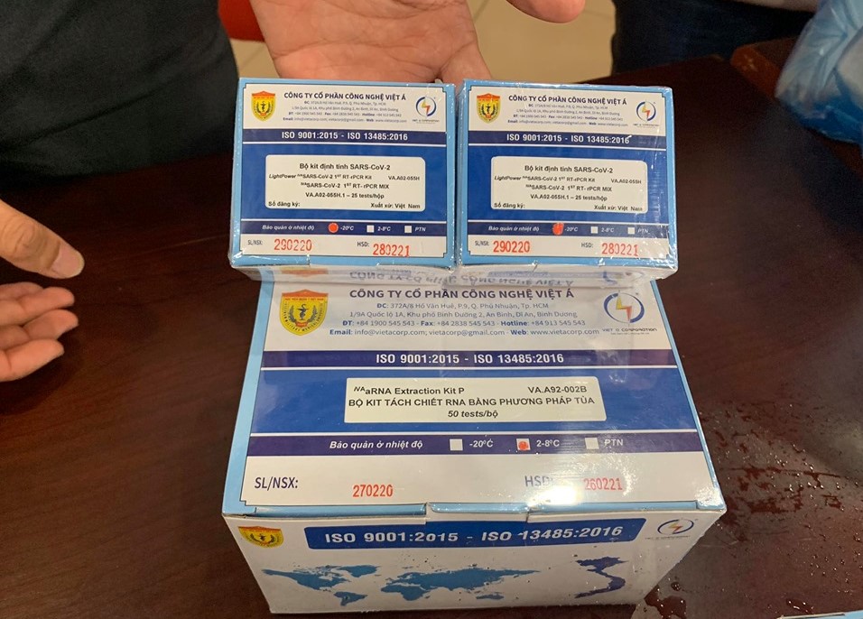 Sở Y tế Hà Nội lên tiếng việc sử dụng kit test xét nghiệm Covid-19 của Công ty Việt Á