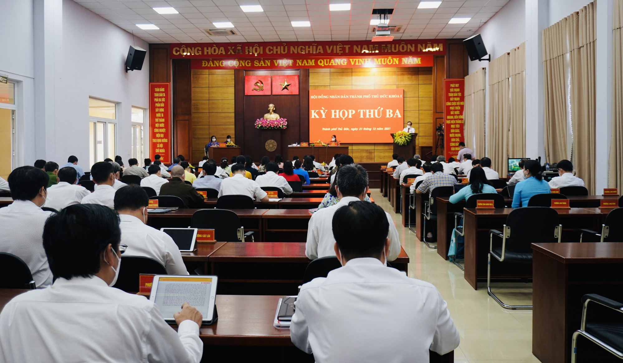 Kỳ họp thứ 3 HĐND TP Thủ Đức: Tìm giải pháp để Thủ Đức phát triển mạnh mẽ, đi đầu trong tương lai