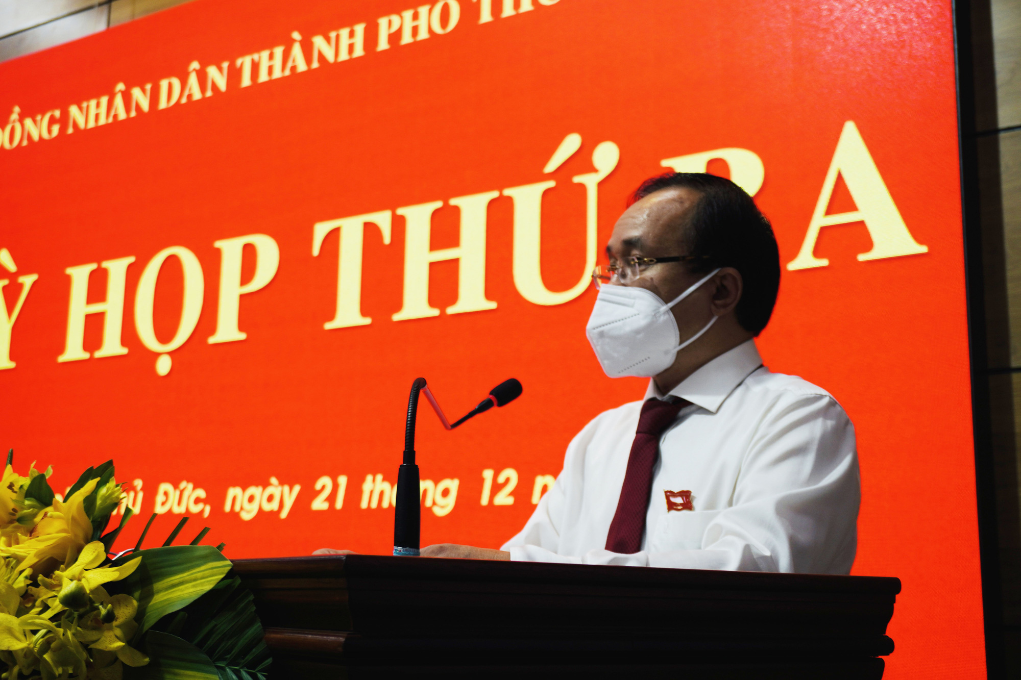 Kỳ họp thứ 3 HĐND TP Thủ Đức: T&igrave;m giải ph&aacute;p để Thủ Đức ph&aacute;t triển mạnh mẽ, đi đầu trong tương lai - Ảnh 3.