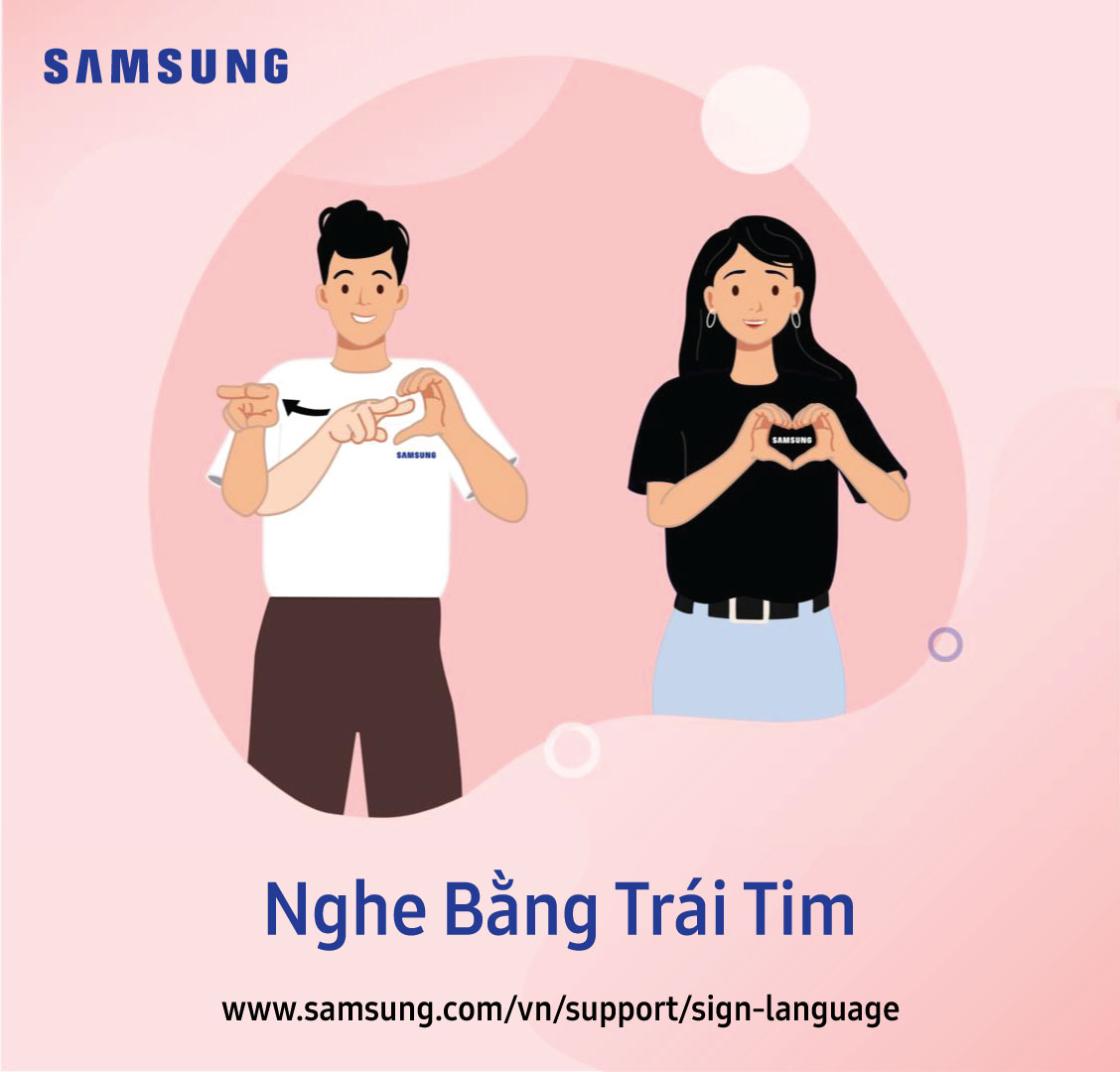 Phản hồi của cộng đồng người điếc/nghe kém về Dịch vụ Ngôn Ngữ Ký Hiệu của Samsung