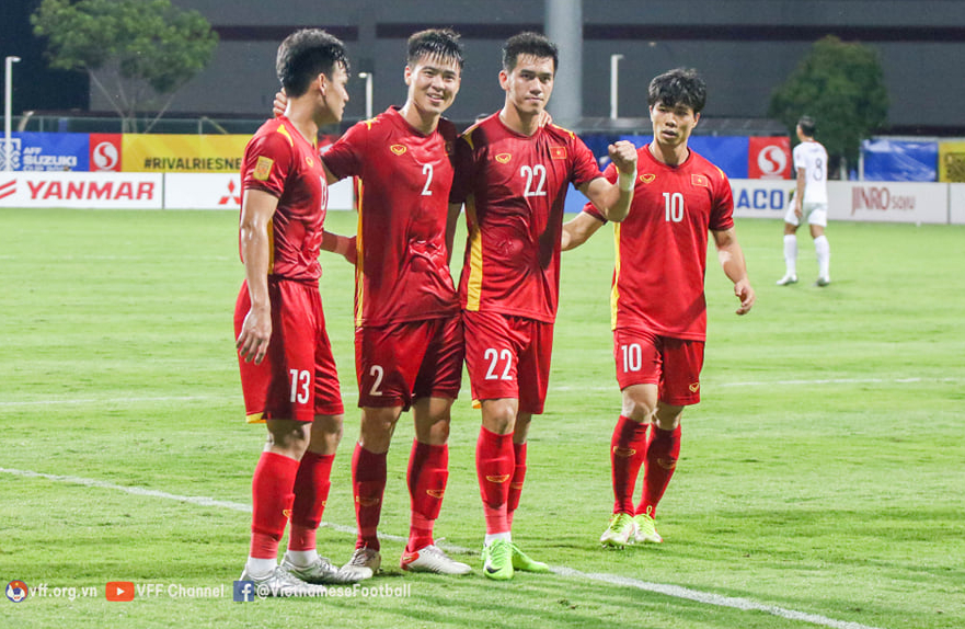 Tuyển Việt Nam thăng hạng FIFA sau thành tích bất bại vòng bảng AFF Cup 2020