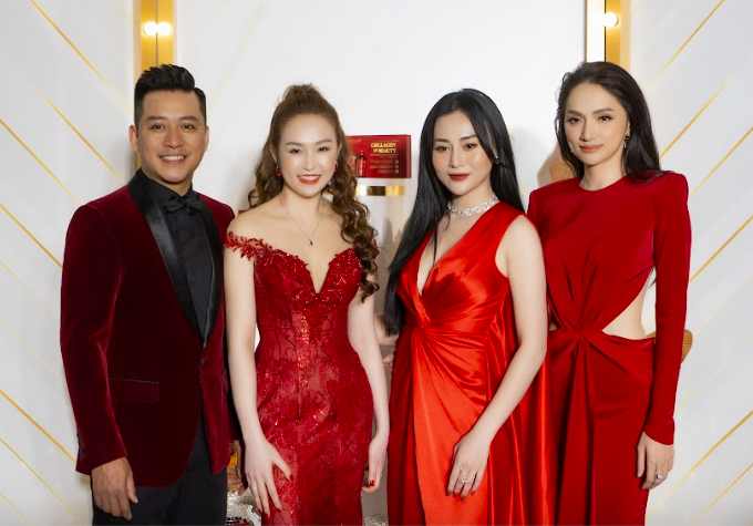 Tuấn Hưng bảnh bao bên vợ trẻ và dàn sao hot