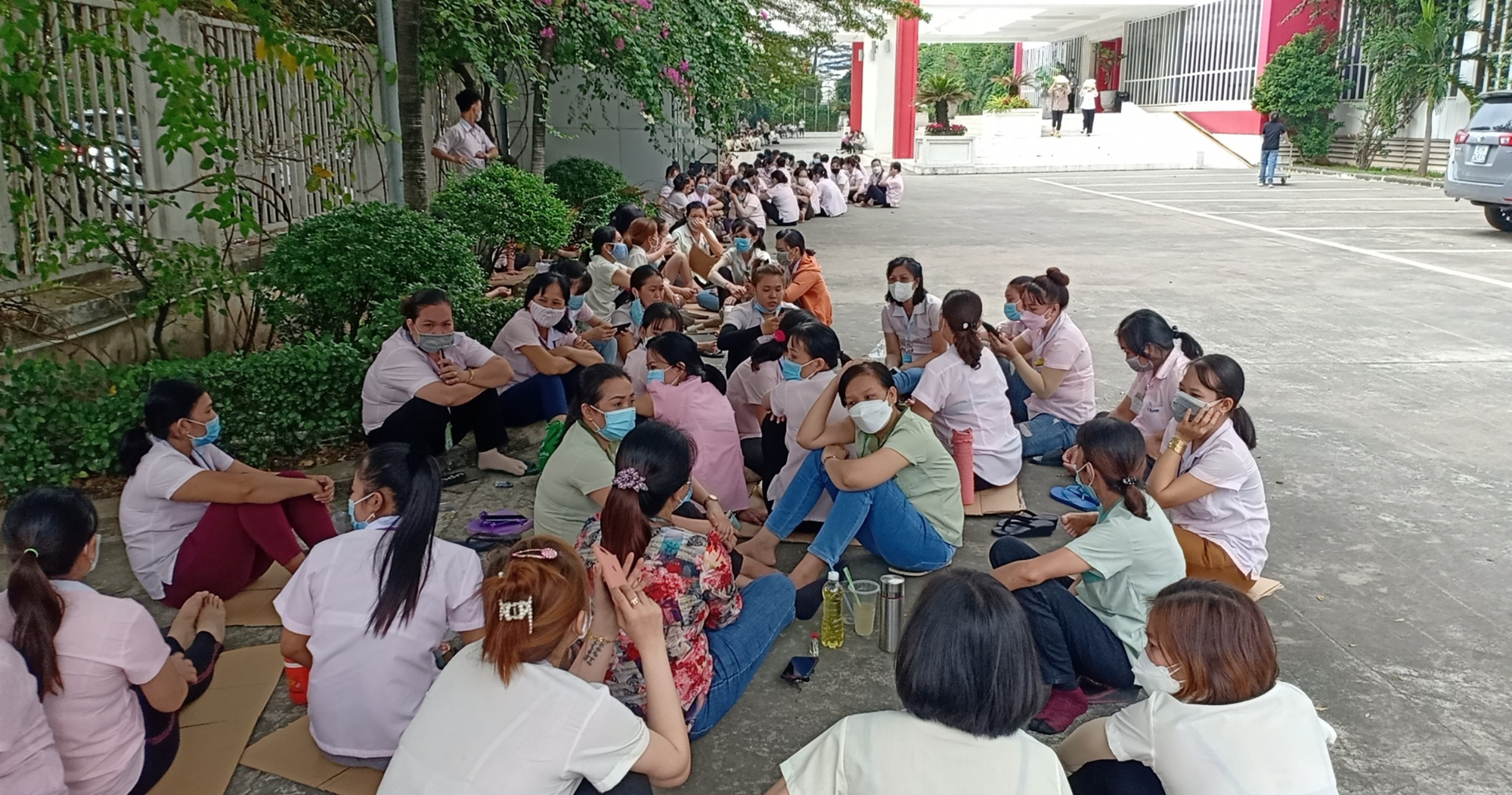 C&ocirc;ng nh&acirc;n C&ocirc;ng ty TNHH Nobland Việt Nam ngừng việc phản đối c&aacute;ch t&iacute;nh lương mới - Ảnh 3.