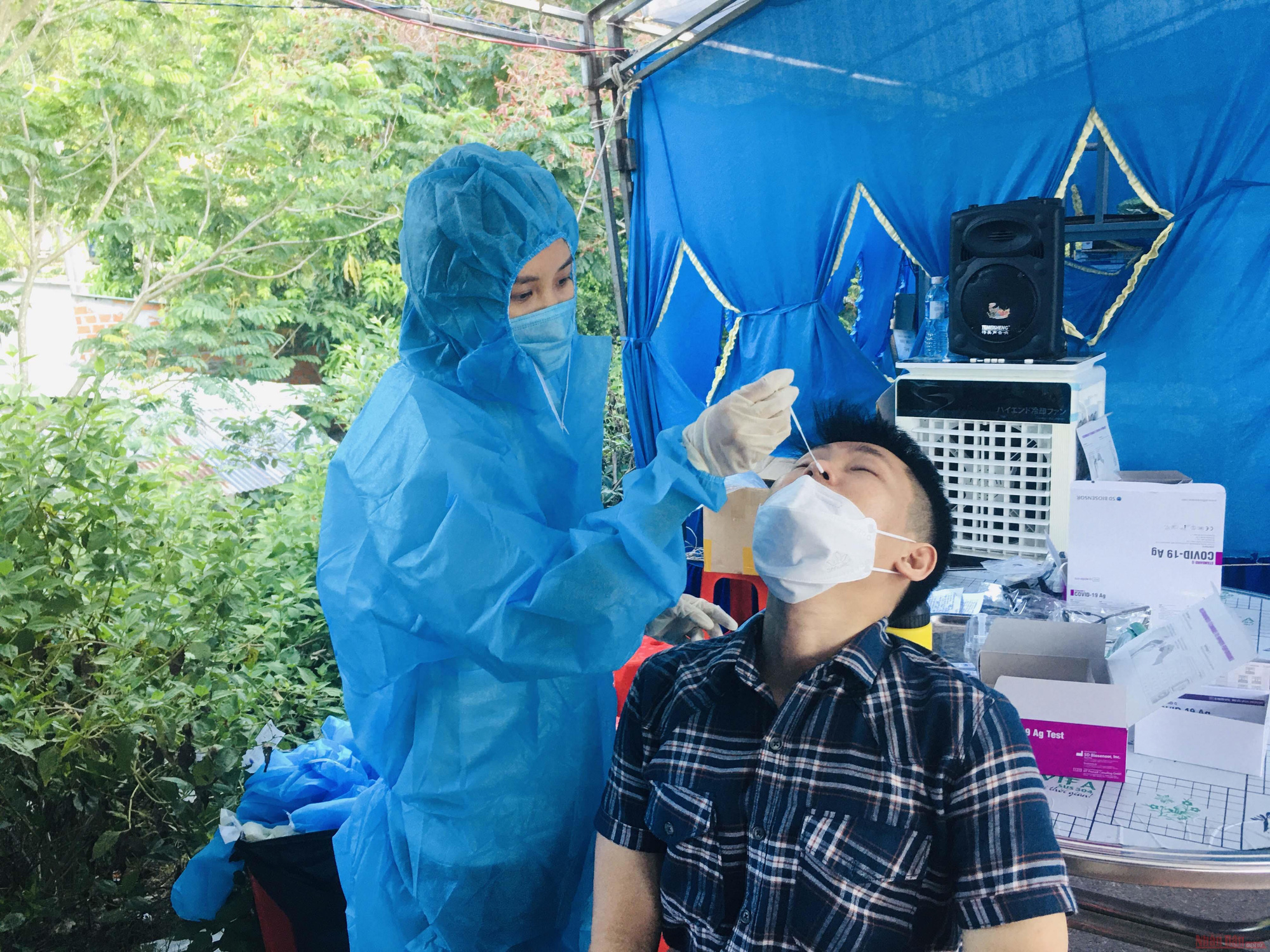 Giám đốc Sở Y tế Bình Định nói về việc sử dụng kết quả test nhanh để xác định F0