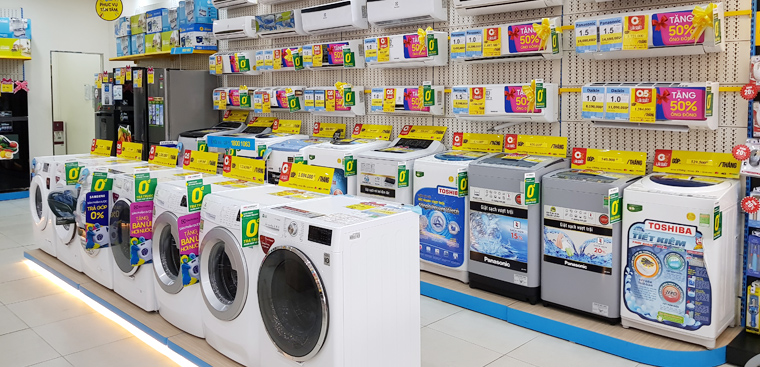 Cuối năm, tiêu thụ hàng điện máy tăng mạnh