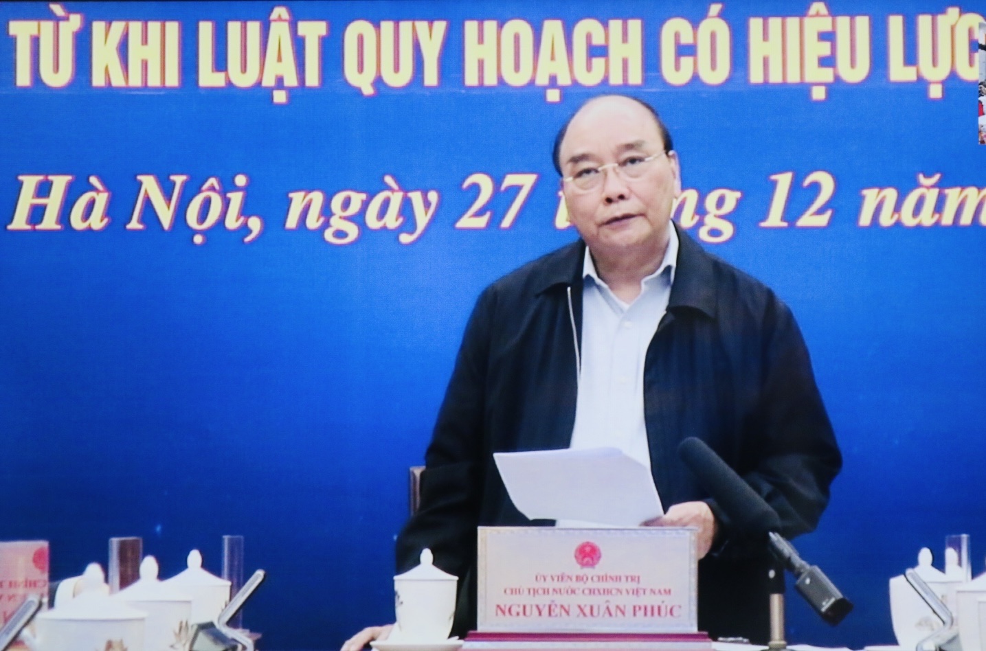 Chủ tịch nước Nguyễn Xu&acirc;n Ph&uacute;c: Nhiều quy hoạch treo 18-20 năm, d&acirc;n k&ecirc;u qu&aacute;! - Ảnh 1.