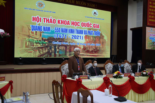 Quảng Nam trong trang sử vàng của dân tộc