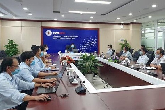 PC Quảng Ngãi: Tham gia đào tạo trực tuyến thực hiện Quy trình kinh doanh điện năng