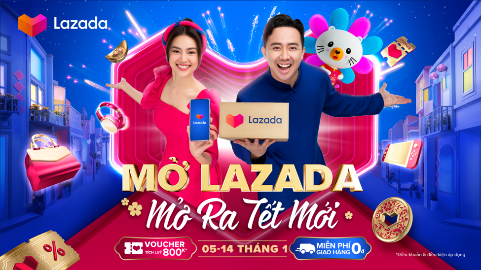 Mở Lazada, mở ra tết mới với triệu niềm vui, ng&agrave;n ưu đ&atilde;i - Ảnh 1.