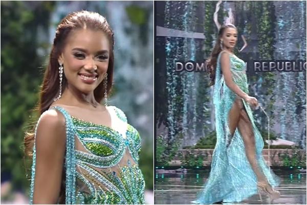 Bán kết Miss Grand 2021: nhiều pha lộ hàng - Ảnh 3.