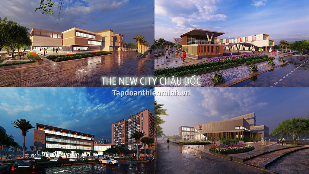 Tận hưởng tiện nghi tại khu đô thị The New City Châu Đốc An Giang