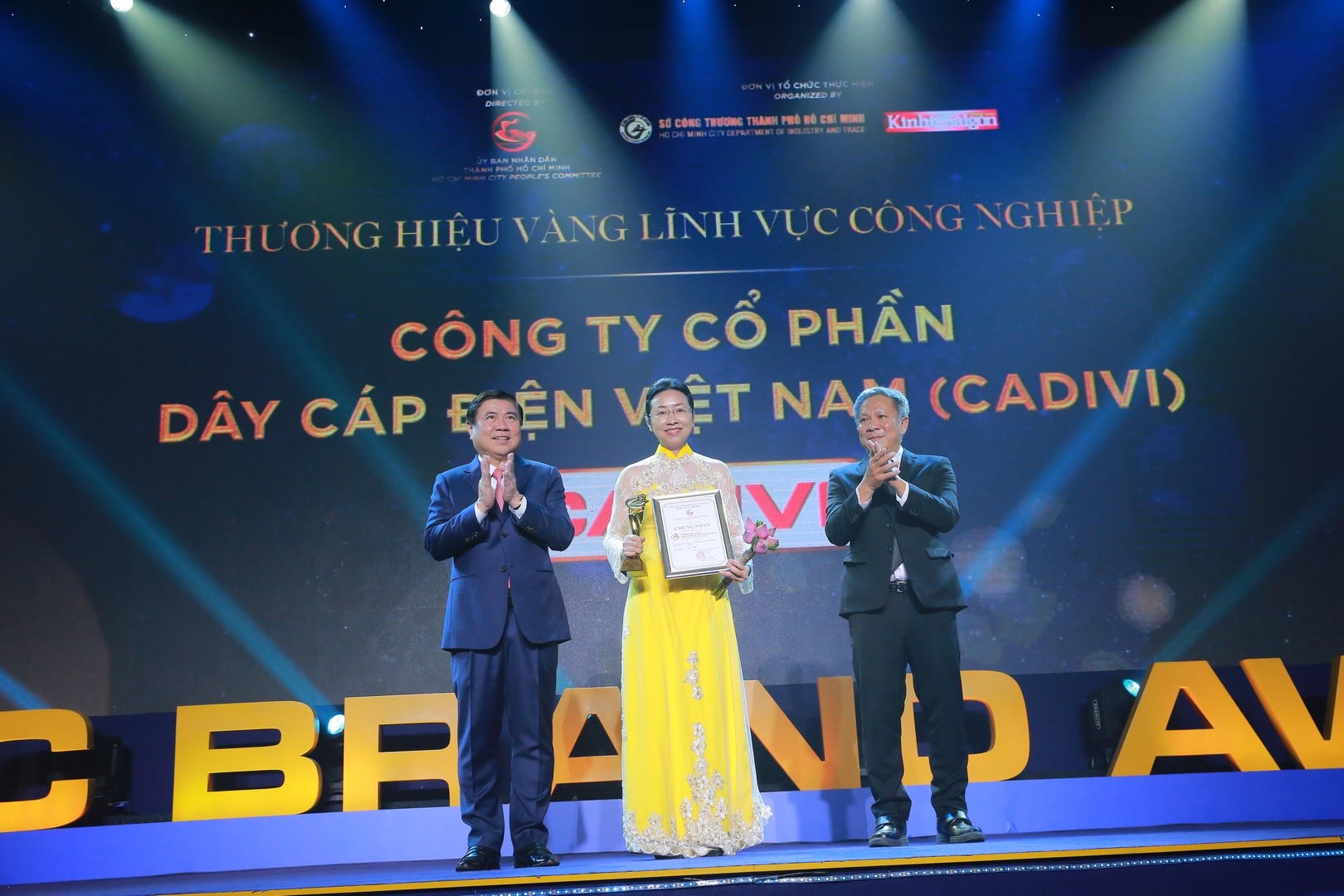 Tiếp tục tôn vinh những "Thương hiệu Vàng" TP HCM