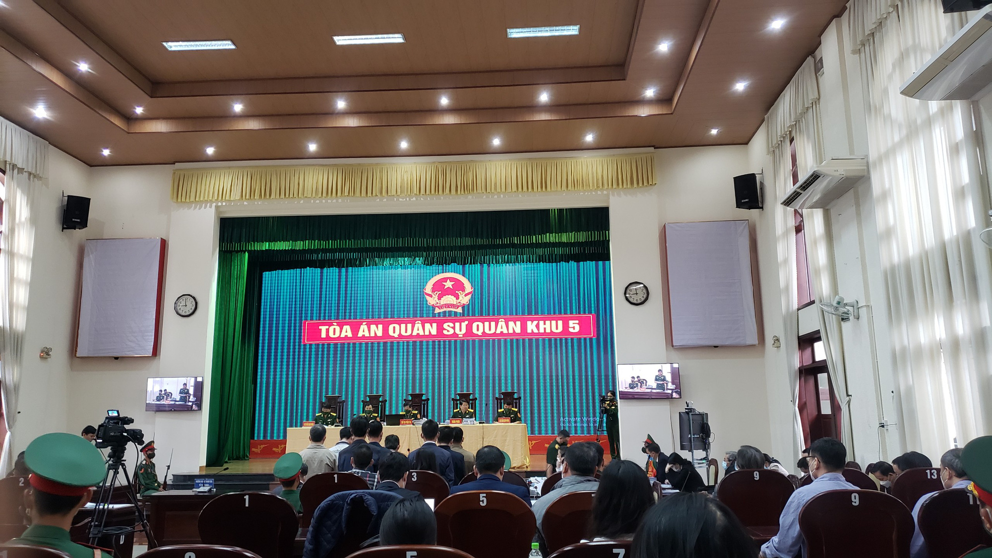 Tòa án Quân sự Quân khu 5 tuyên án 9 bị cáo trong vụ đường cao tốc Đà Nẵng - Quảng Ngãi