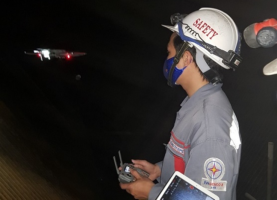 EPS ứng dụng công nghệ Drone Inspection trong kiểm tra đánh giá lò hơi
