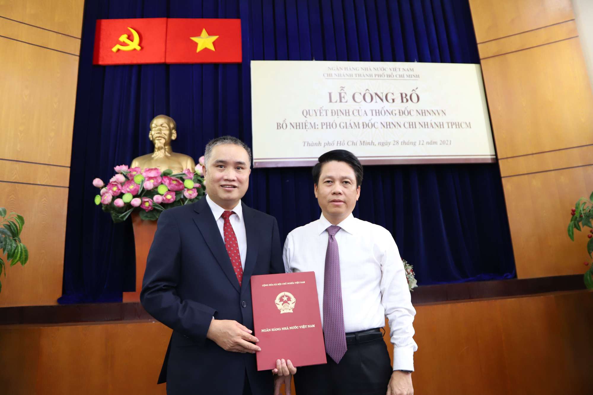 Ngân hàng Nhà nước chi nhánh TP HCM có phó giám đốc mới