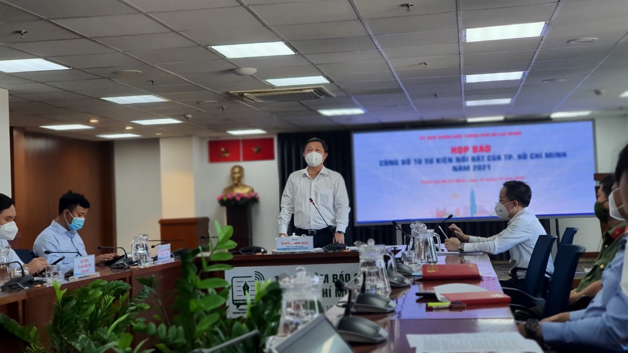 TP HCM công bố 10 sự kiện nổi bật năm 2021