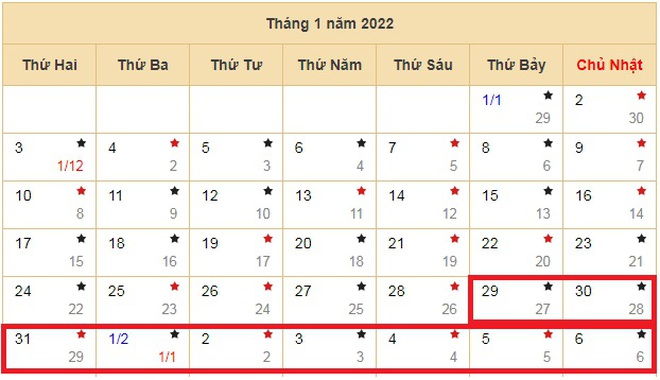 Đề xuất nghỉ Tết Nguyên đán Nhâm Dần năm 2022 liên tục 9 ngày